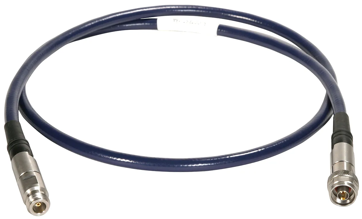 Cavo coassiale Huber+Suhner RF, Tipo N / Tipo N, L. 3m, 50 Ω, col. Blu