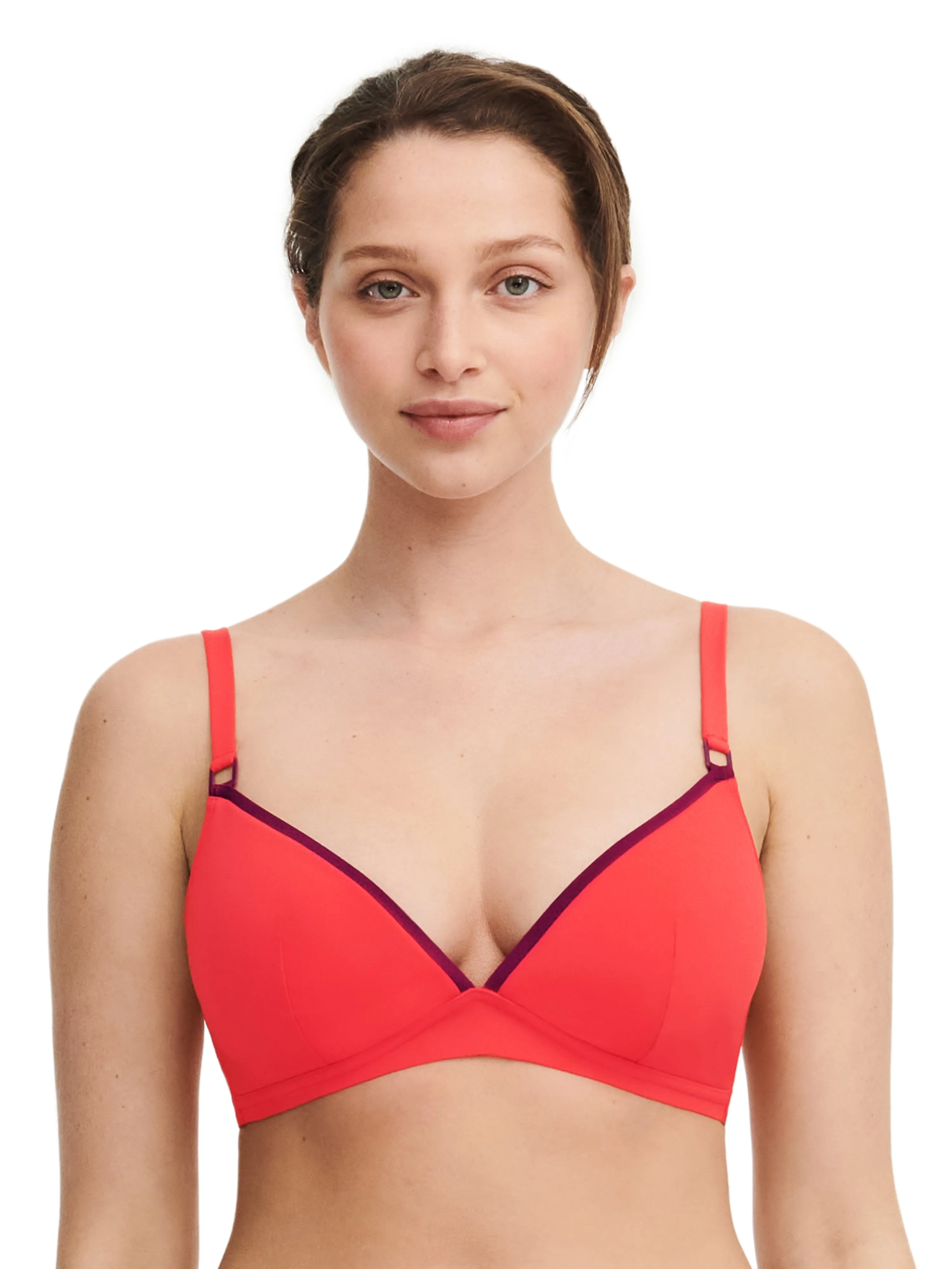  CHANTELLE   AUTHENTIC - Haut de maillot de bain triangle coques spacer bretelles multi-positions | Multicolore