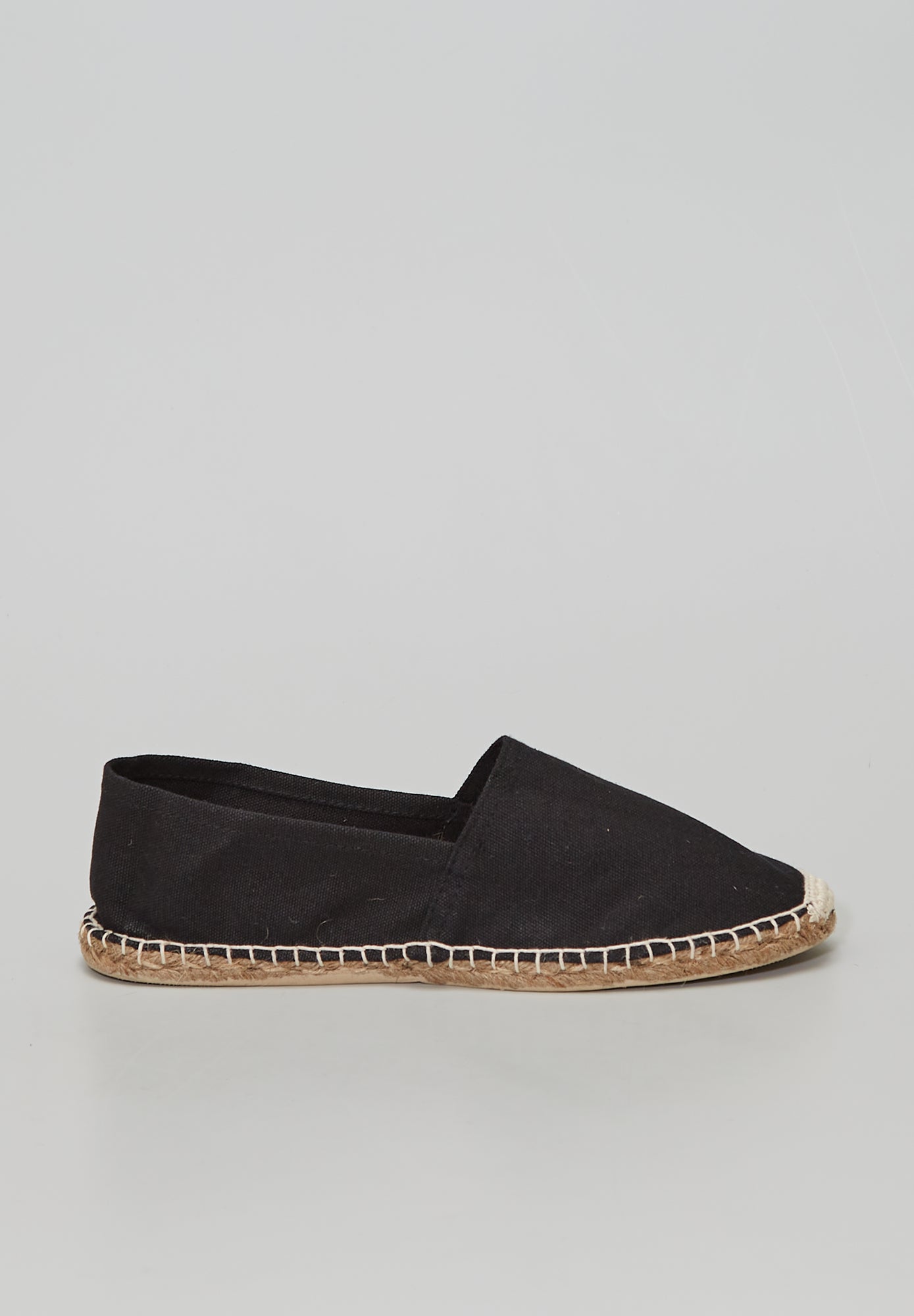 Espadrillas in tela - nero