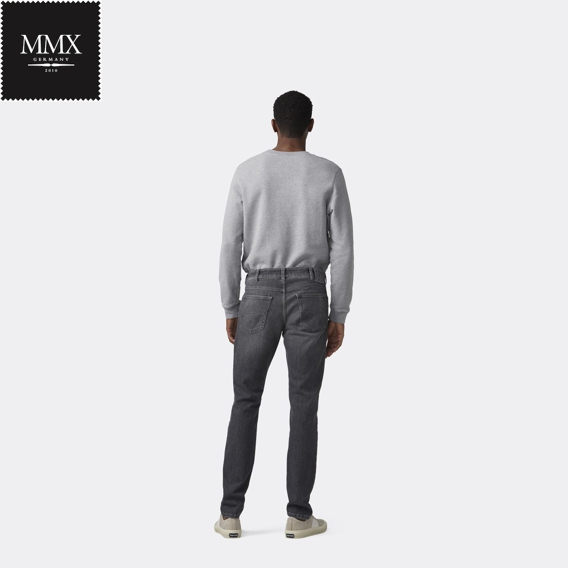 Jeans medium gray mmx denim super stretch