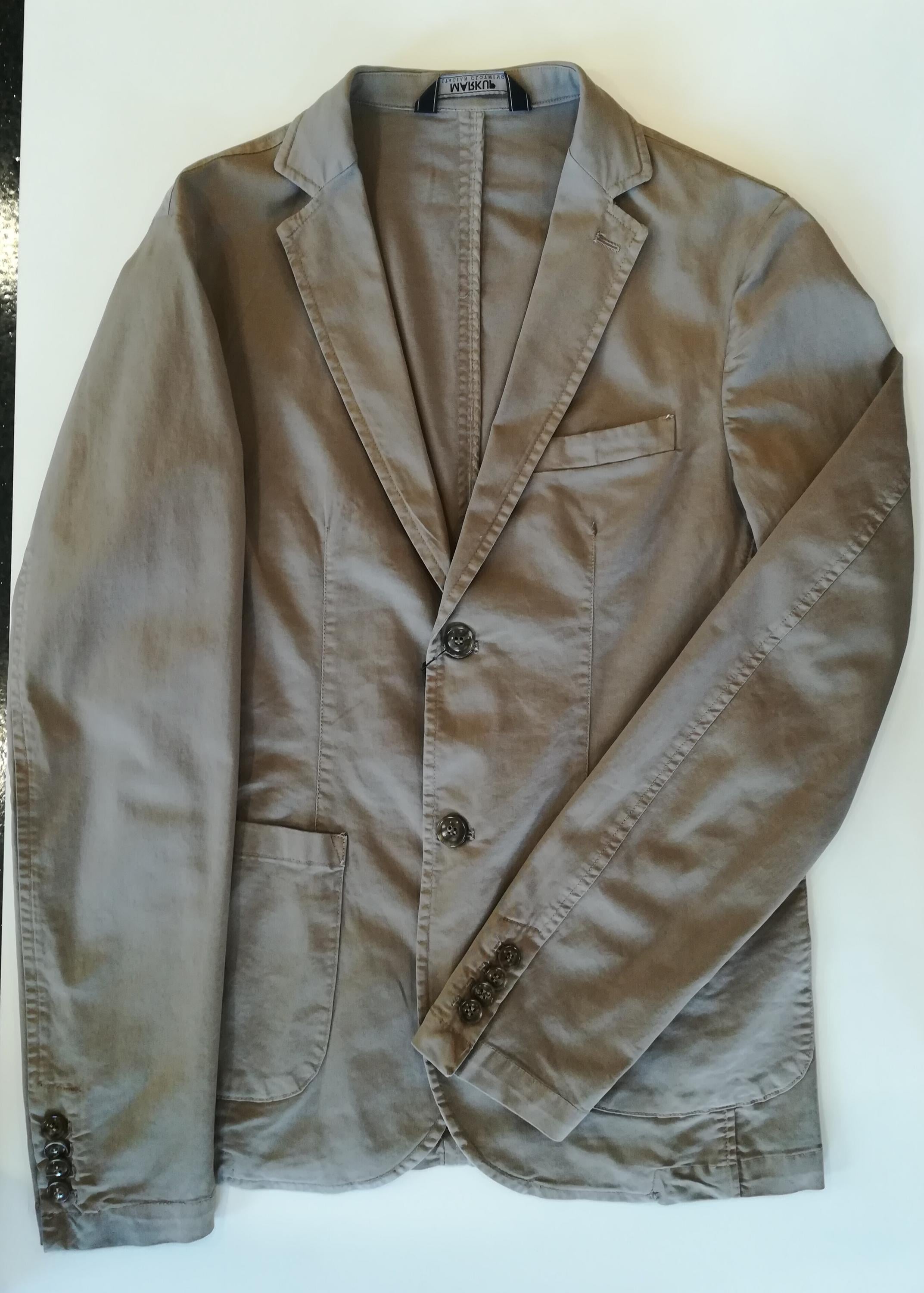 MARK UP UOMO M39491 GIACCA COTONE COLR CORDA ART.26