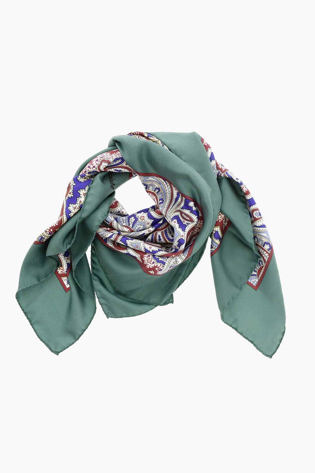 MM1 Foulard in Seta in Motivo Paisley