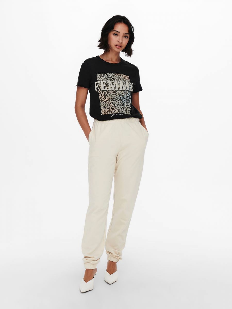 PANTALONI Donna ONLY 15241104 OLDREAMER BIRCH