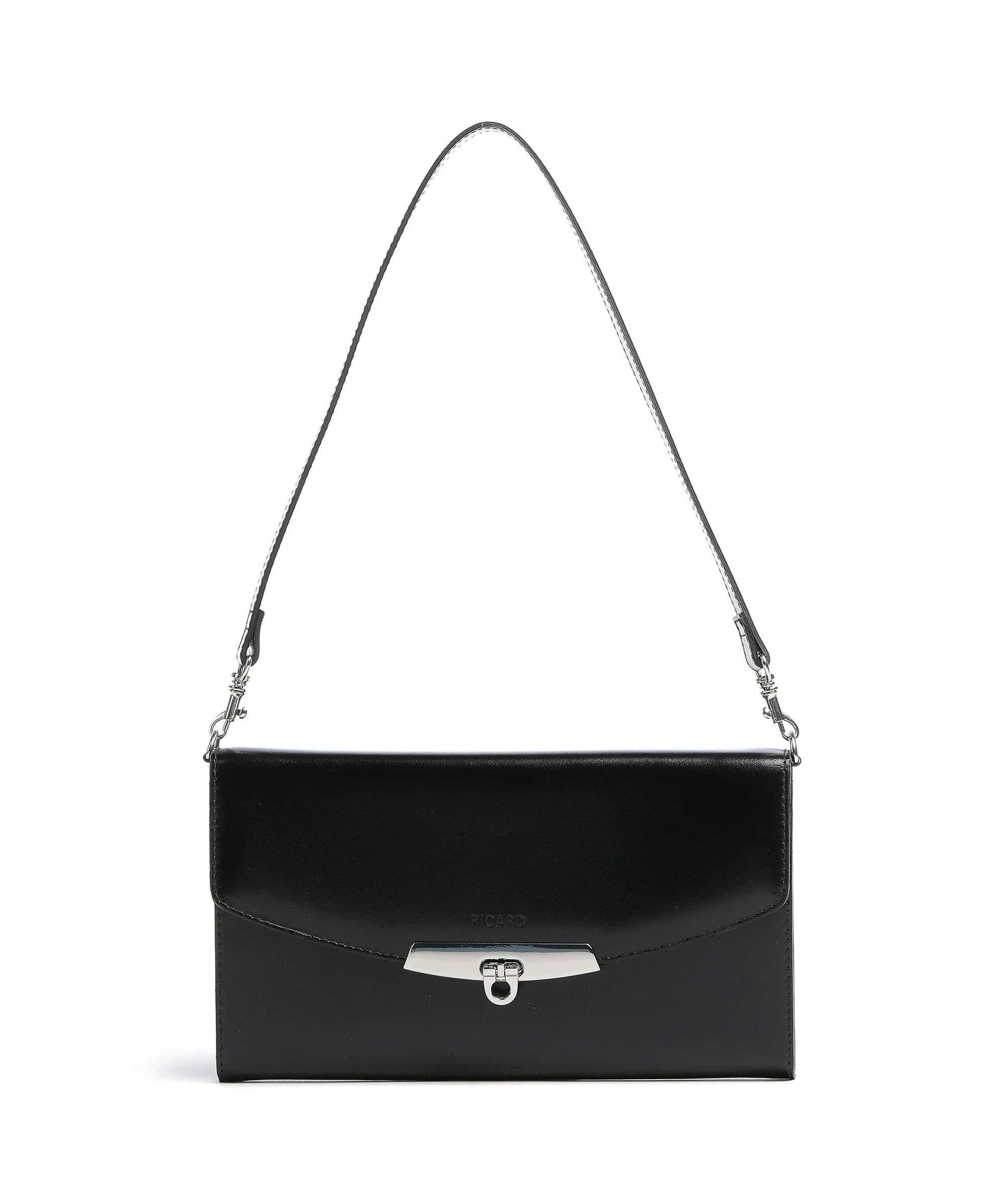  Picard Dolce Vita Borsa a spalla pelle di vacchetta liscia nero  