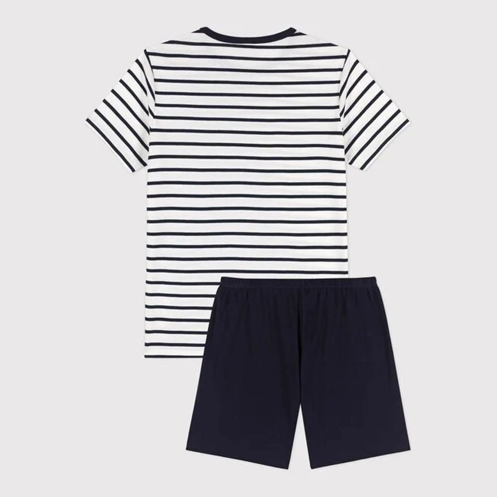 PIGIAMA CORTO A RIGHE MARINIRE UNISEX A COSTINE