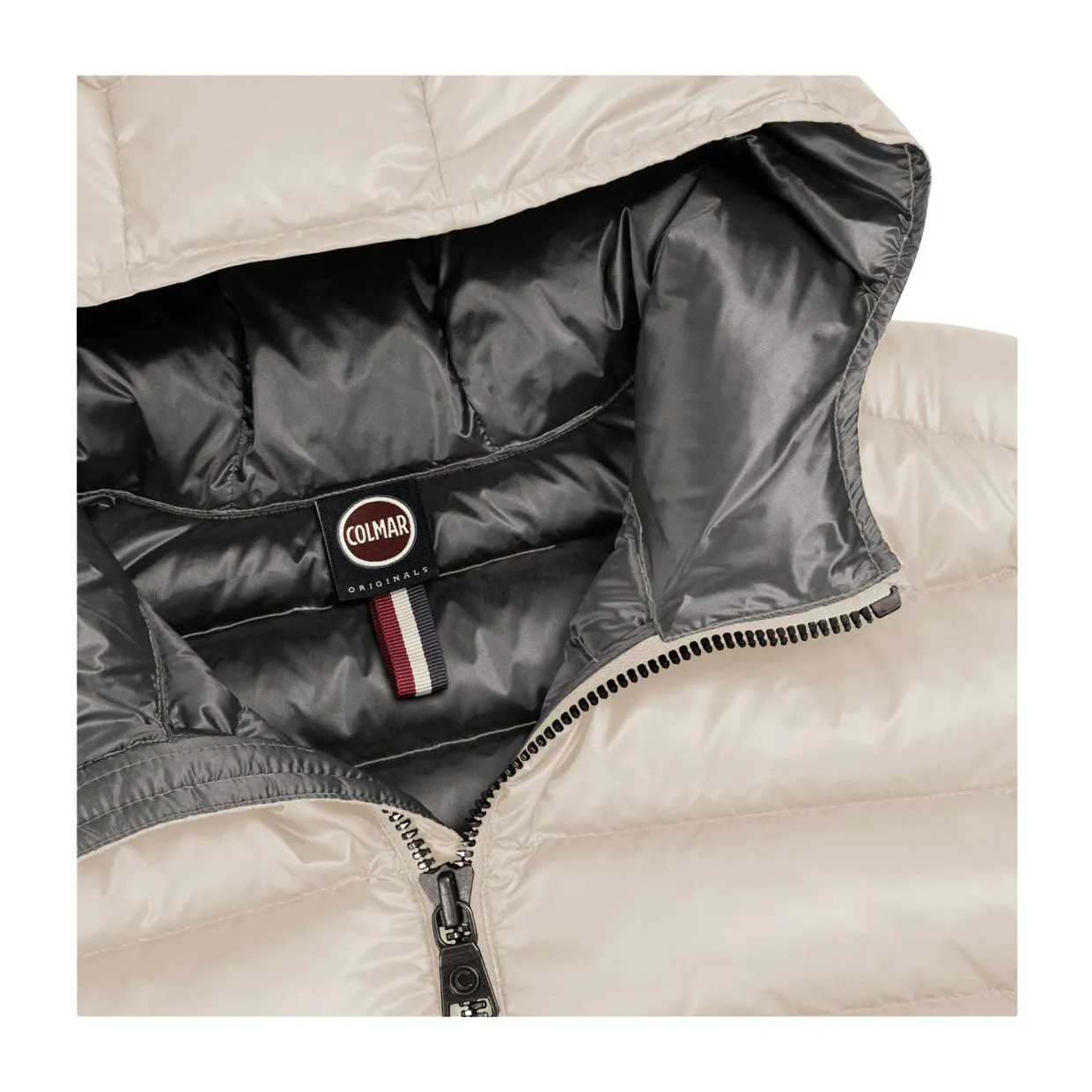 Piumino Donna Colmar Cangiante Bianco Panna