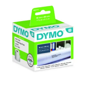 Rotolo di etichette adesive Dymo L. 104mm x H. 159mm, conf da 220Per rotolo, col. Bianco