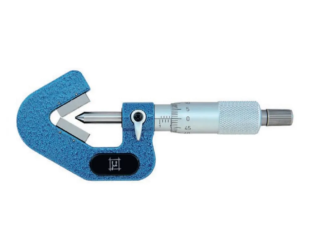 RUPAC C2964025 Serie di micrometri con incudine a prisma Serie MicroMet, per utensili a 5 taglienti - Campo di misura a scelta
