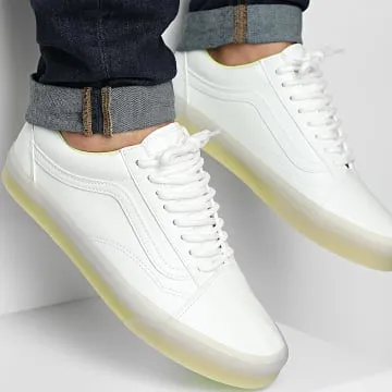Scarpe da ginnastica Old Skool 7NTWHY1 Glow To The Flo' Bianco