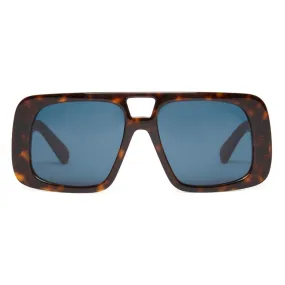 Stella McCartney - Occhiali da Sole Quadrati Logo -  Avana Scuro - Occhiali da Sole - Stella McCartney Eyewear